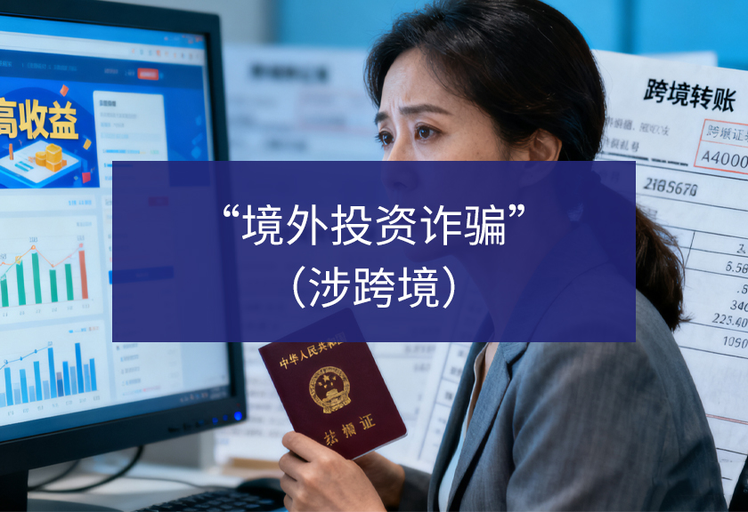 境外投资诈骗（涉跨境）